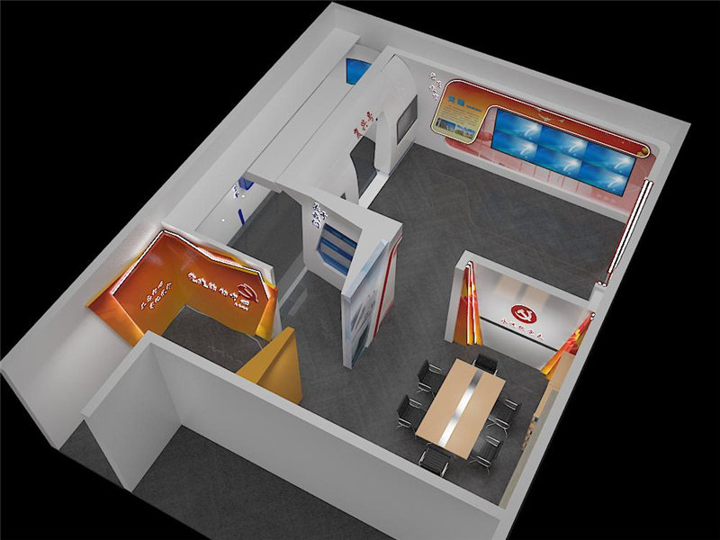 中铁三局线桥铺架-党建展厅